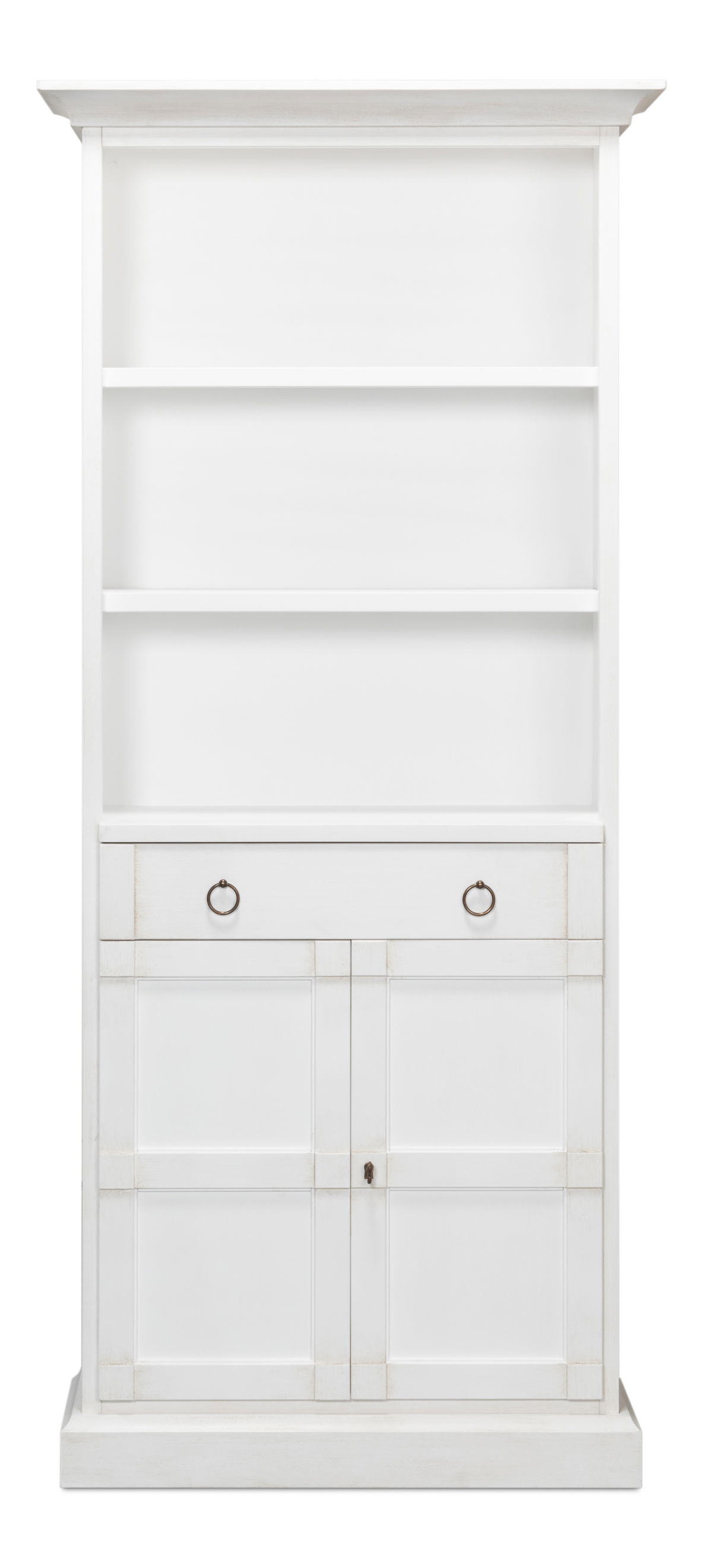 Bookcase With Doors, Cortina White large image 