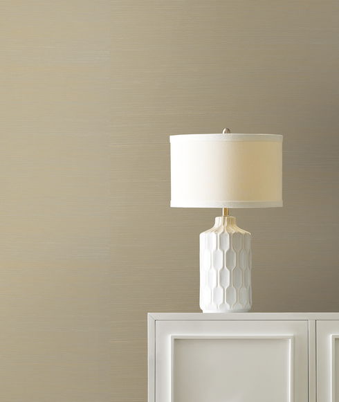 Maguey Sisal Almond Wallpaper