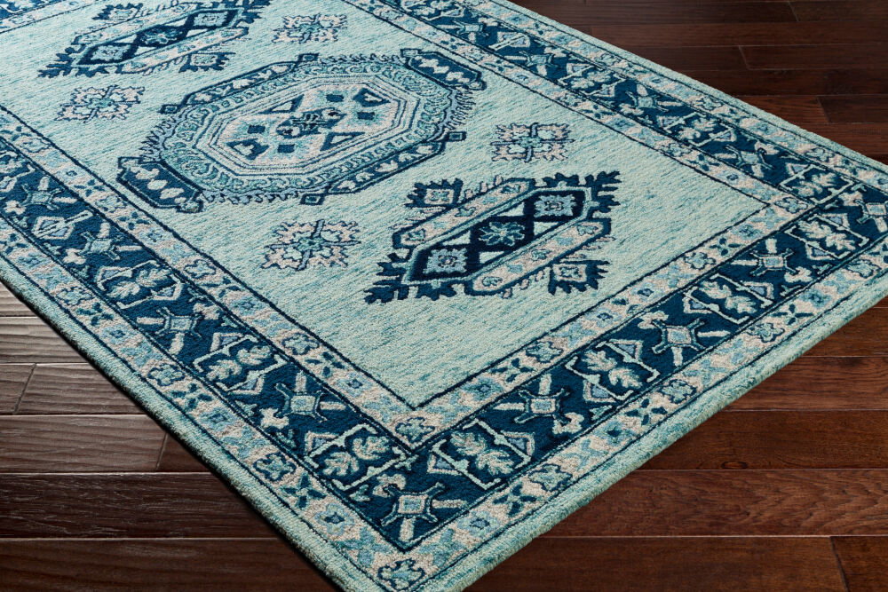 Serafina Handmade Rug, by Surya, 1'6" length x 1'6" width