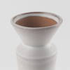 Esme  Whitewashed Ceramic Vase, by Mercana, 4.53" length x 4.53" width x 10.43" height thumbnail 5