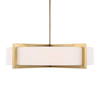 Cresson 4 Light Drum Pendant, by Uttermost, 6.5" height x 30" diameter thumbnail 6