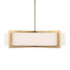 Cresson 4 Light Drum Pendant, by Uttermost, 6.5" height x 30" diameter thumbnail 6