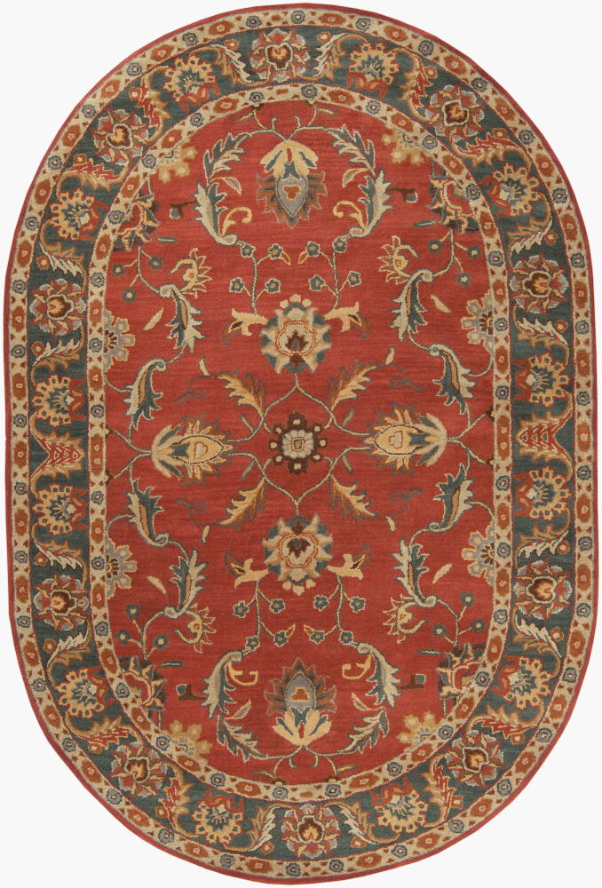 Caesar Handmade Rug, by Surya, 9' length x 6' width
