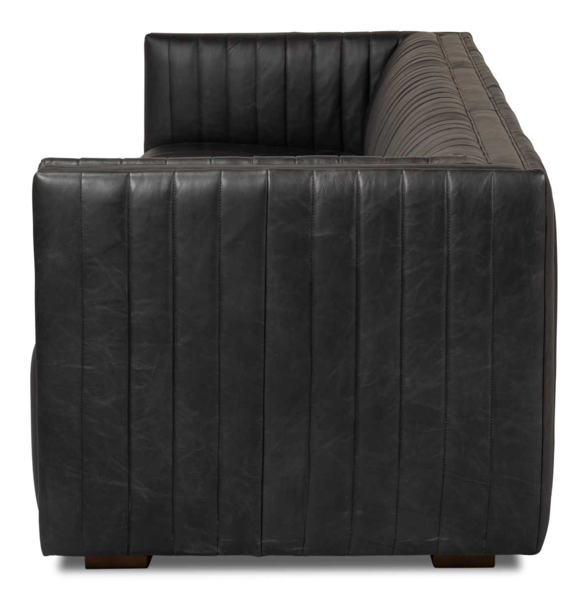 Everett Sofa, by Sarreid, 3' length x 8' width x 2'5" height View 4