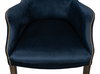 Princess Chair, Blue, Accent Chair by Sarreid, 30" length x 26" width x 34" height thumbnail 9
