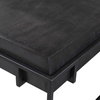 Telone Modern Black Coffee Table, by Uttermost, 35" width x 16" height x 35" depth thumbnail 6