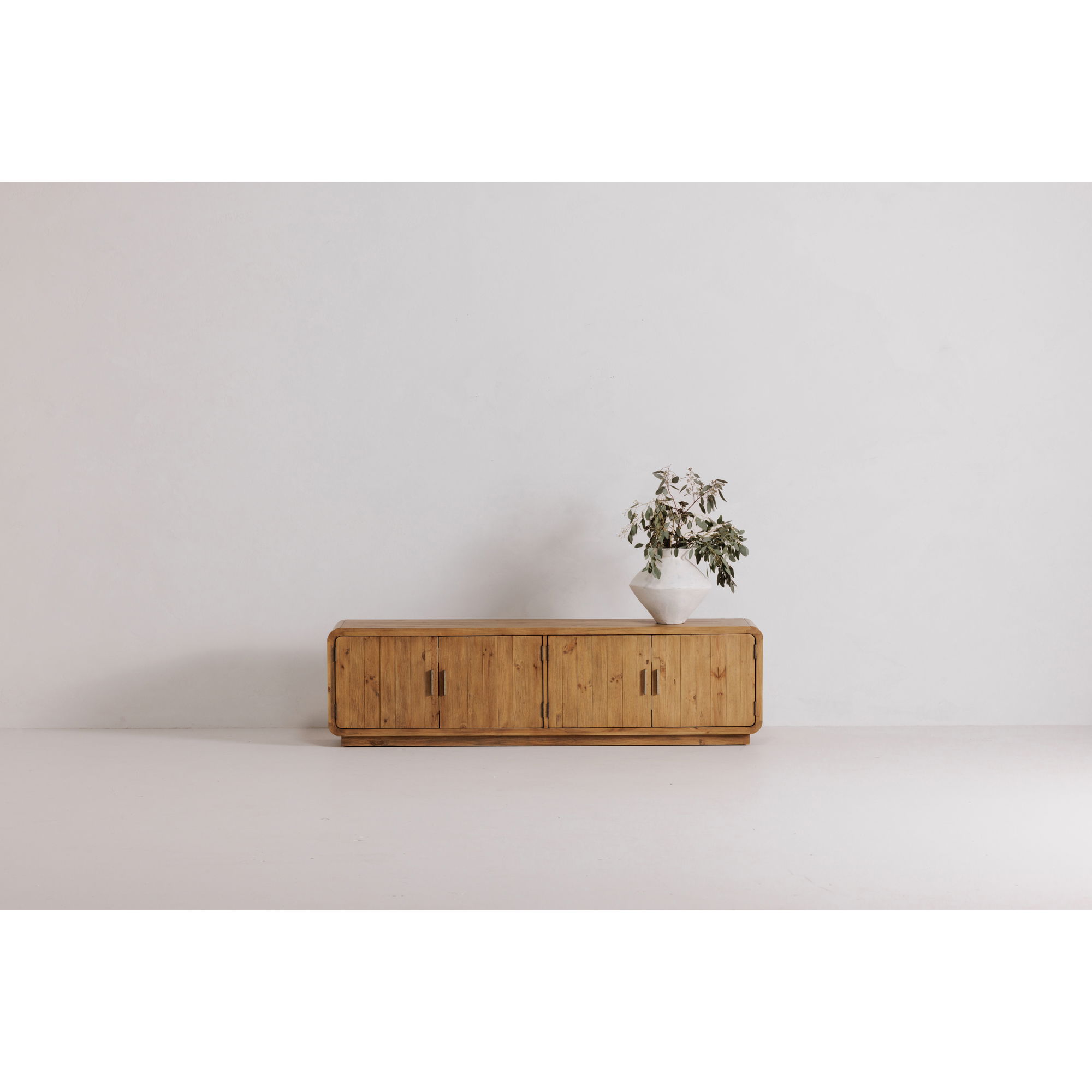 Monterey Media Cabinet Rustic Blonde, Cabinets & Sideboard by Moe's Home, 78.75" width x 22" height x 15.75" depth View 8