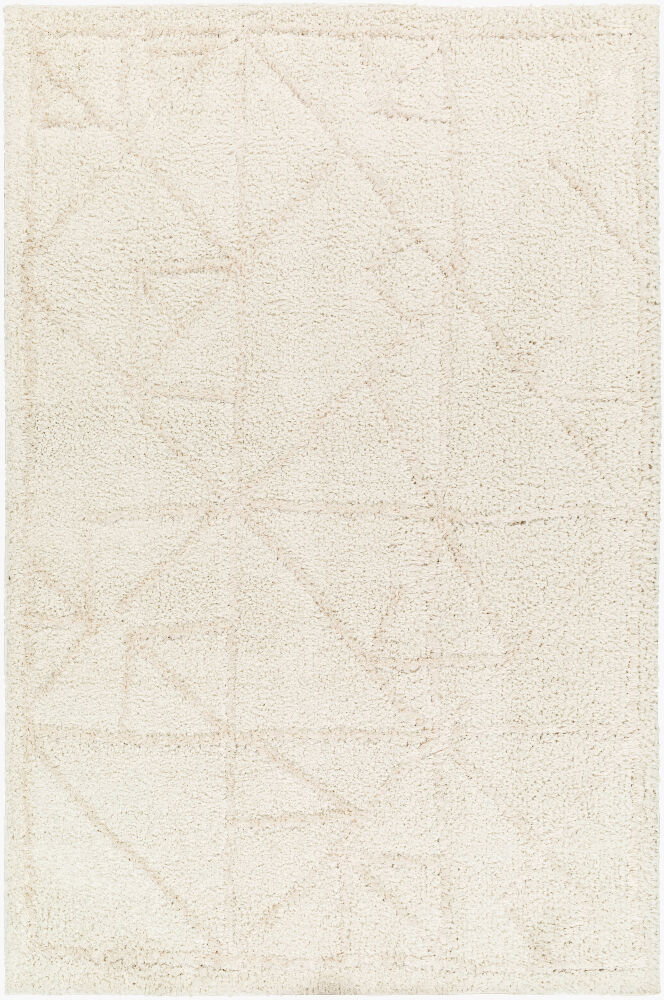 Maryland Shag Machine Woven Rug, by Surya, 1'3.75" length x 1'3.75" width