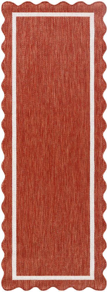 Miami Beach Machine Woven Rug, by Surya, 7'2.61" length x 2'7.5" width