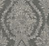 Charleston Damask Grey Wallpaper thumbnail 0