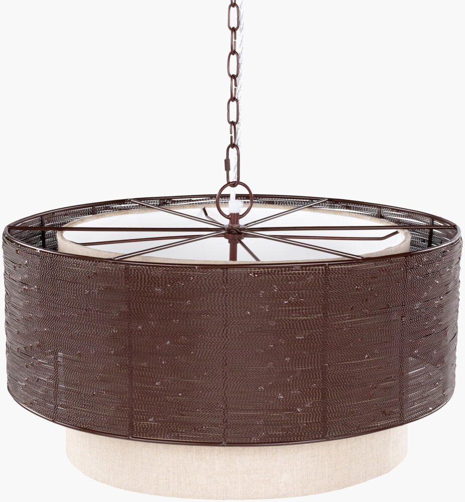 Holloman Pendant, by Surya, 22" length x 22" width x 11" height