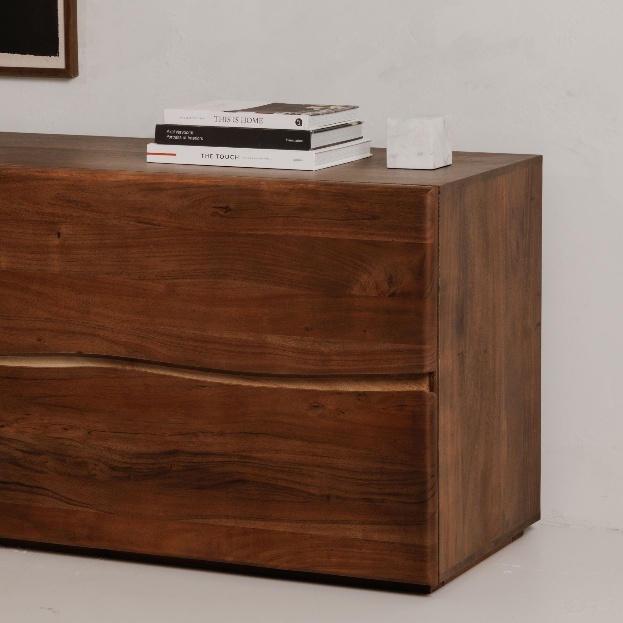 Watson 4 Drawer Dresser Brown large image 