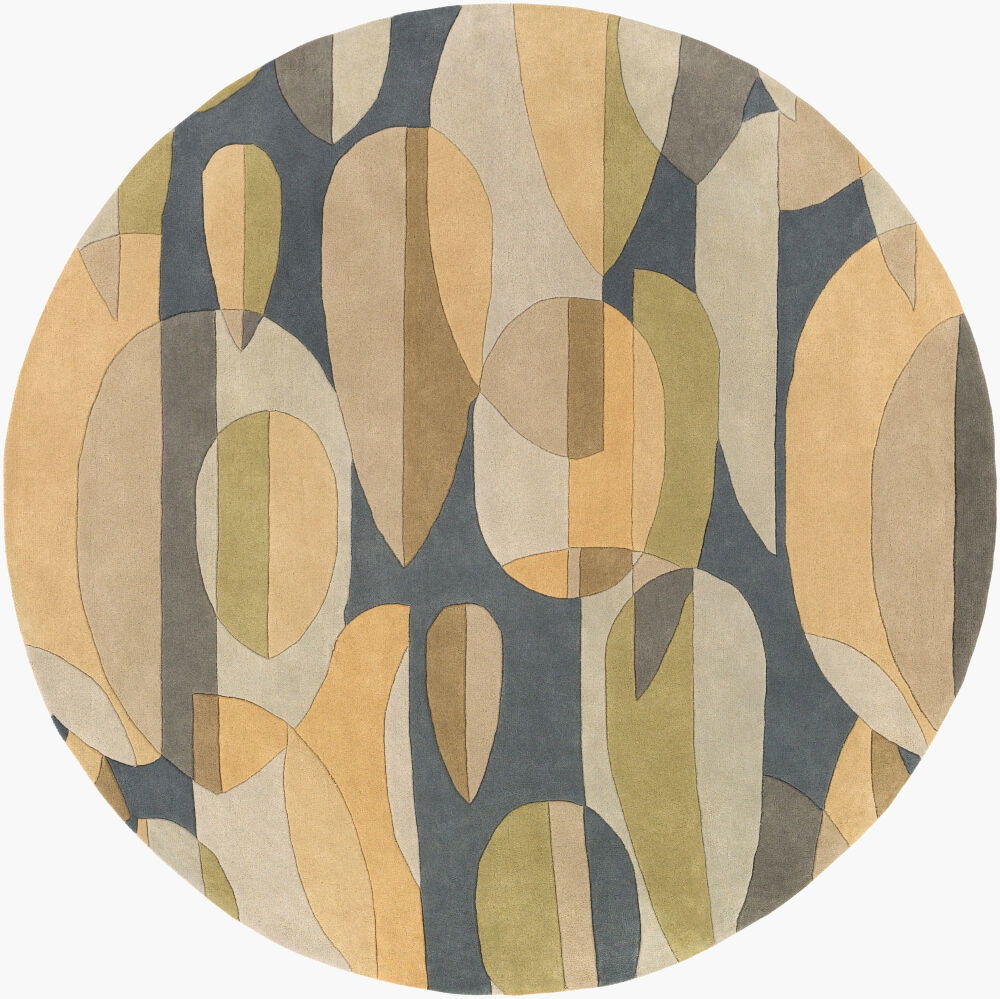 Forum Handmade Rug, by Surya, 8' length x 8' width