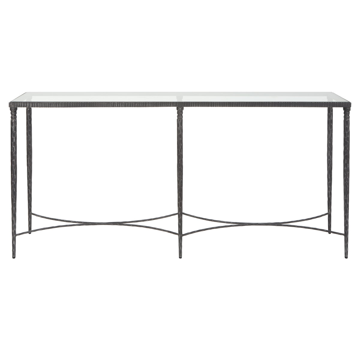 Washington Console Table, by Uttermost, 63.4" width x 30.3" height x 14.2" depth View 1