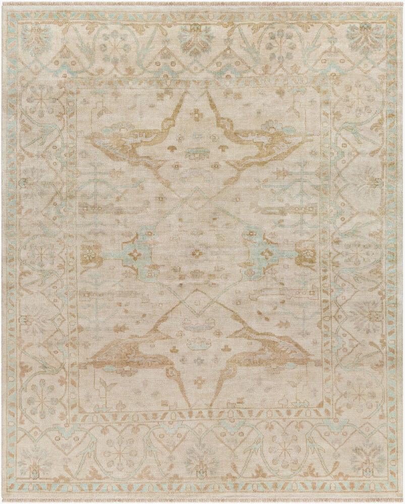 Antique Handmade Rug, by Surya, 3' length x 2' width
