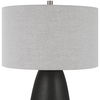 Twilight Satin Black Table Lamp thumbnail 5