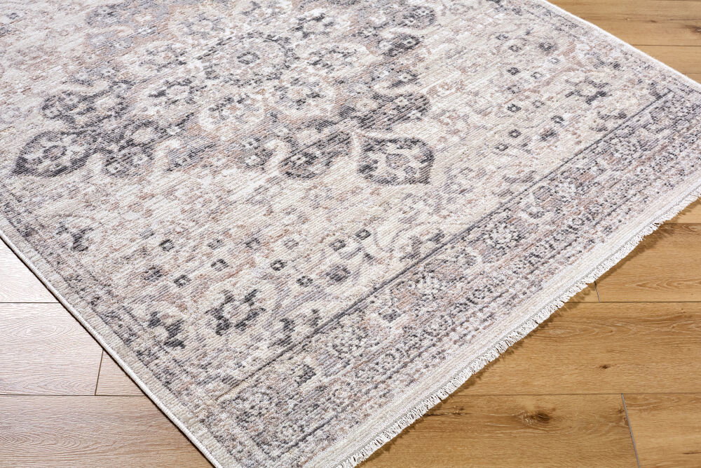 Azhar Machine Woven Rug, by Surya, 1'3.75" length x 1'3.75" width