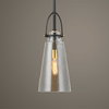 Saugus Industrial 1 Light Pendant, by Uttermost, 8" width x 1'8" height x 8" diameter x 8" depth thumbnail 2