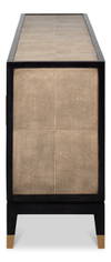 Beto Four Door Sideboard, by Sarreid, 1'6" length x 6'4" width x 2'10" height thumbnail 4