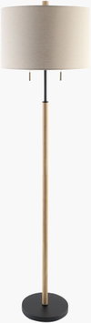 Dame Accent Floor Lamp, by Surya, 16" width x 62" height thumbnail