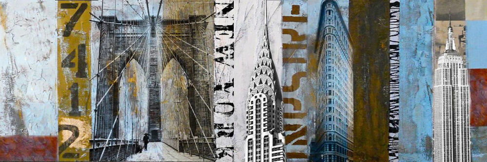 Surya Wall Decor, Painting, 30" width x 60" height