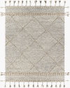 Zanafi Tassels Handmade Rug, by Surya, 1'6" length x 1'6" width thumbnail