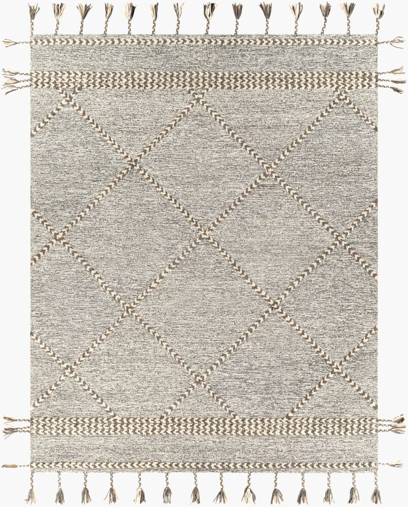 Zanafi Tassels Handmade Rug large image 
