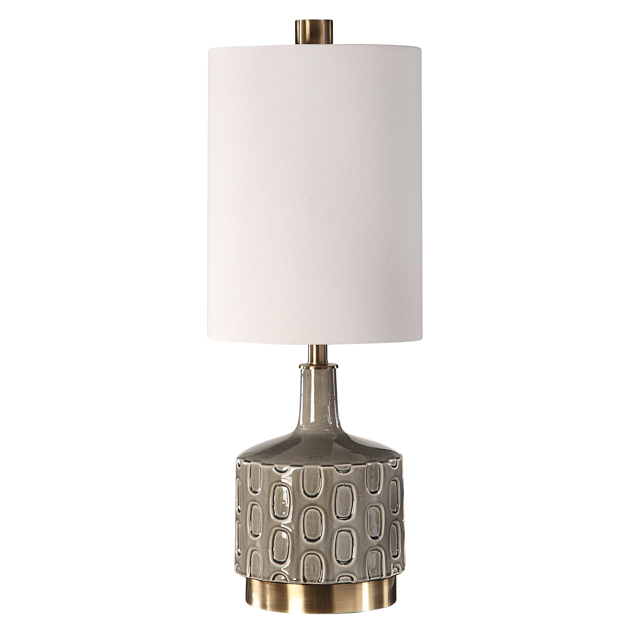 Darrin Gray Table Lamp large image 