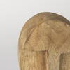 Ivan Medium Wooden Head Sculpture, Decorative Object by Mercana, 5.12" length x 4.72" width x 11.81" height thumbnail 10