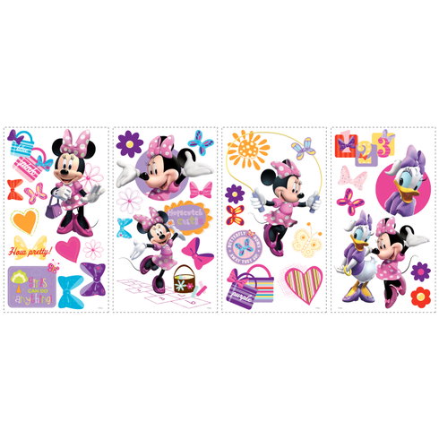 Minnie Bow-Tique Wall Decals