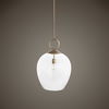 Calix Large Blown Glass 1 Light Pendant thumbnail 5