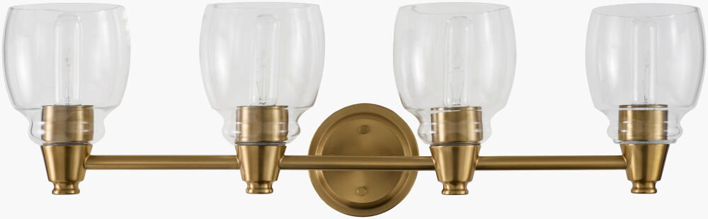 Levene Wall Sconce, by Surya, 7" length x 30" width x 9" height