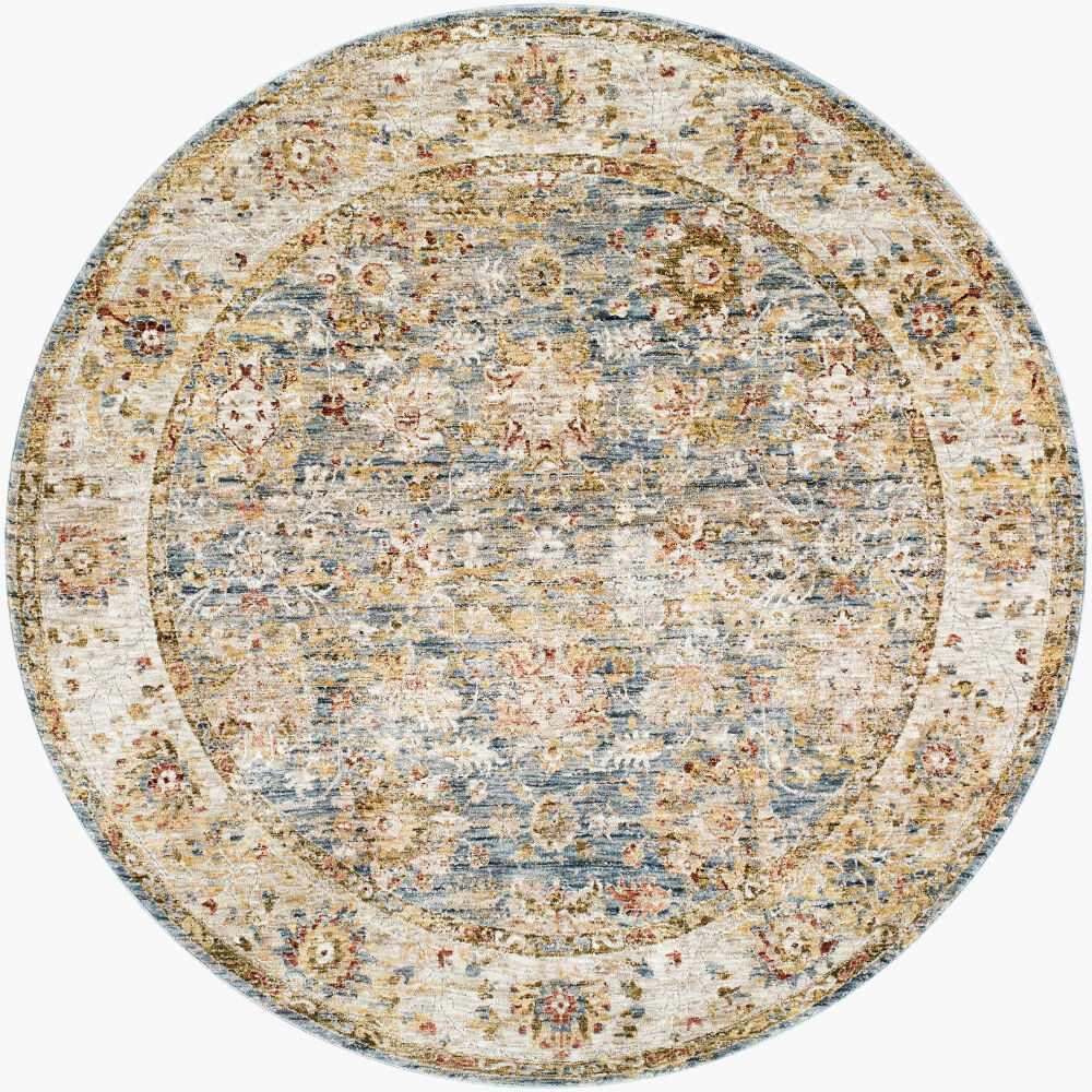 Mona Lisa Machine Woven Rug, by Surya, 5'2.99" length x 5'2.99" width