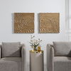 Channels Wood Wall Decor thumbnail 4