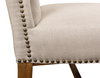 High Back Dining Chair, by Sarreid, 2'2" length x 1'9" width x 3'7" height thumbnail 4