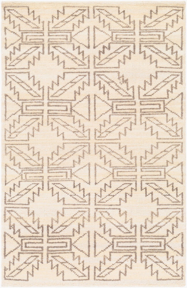Pueblo Handmade Rug, by Surya, 1'6" length x 1'6" width