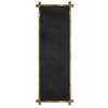 Abanu Ribbed Gold Dressing Mirror, Floor Mirror by Uttermost, 22" width x 60.25" height x 1.25" depth thumbnail 9