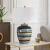 Judarn Blue Brown Table Lamp thumbnail 2