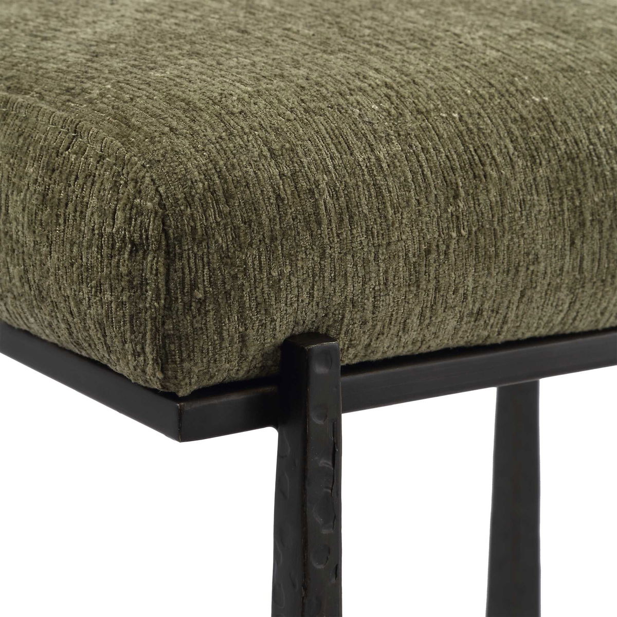 Midas Bronze Counter Stool, Counter & Bar Stool by Uttermost, 18.5" width x 26" height x 15.5" depth View 8