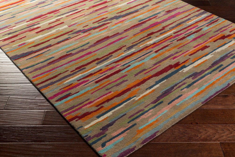 Harlequin Handmade Rug, by Surya, 12' length x 9' width