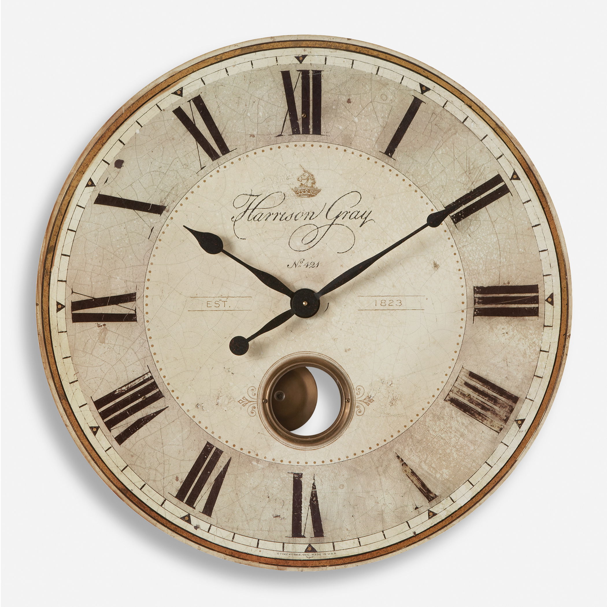 Harrison Gray 30' Clock large image 