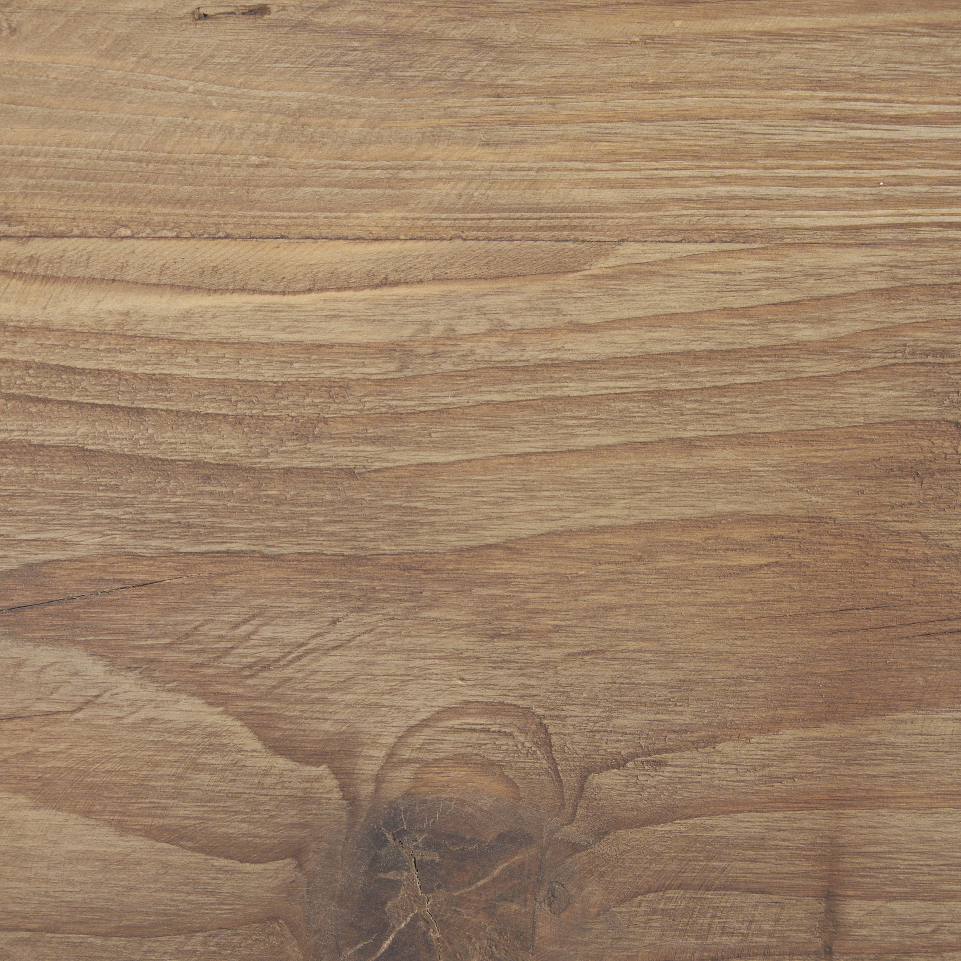 Tahlia Round Natural Brown Wood with Angled Legs Stool large image 