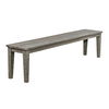 Forsyth Dark Gray Outdoor Bench, Furniture by Uttermost, 81" width x 19.5" height x 15" depth thumbnail 4
