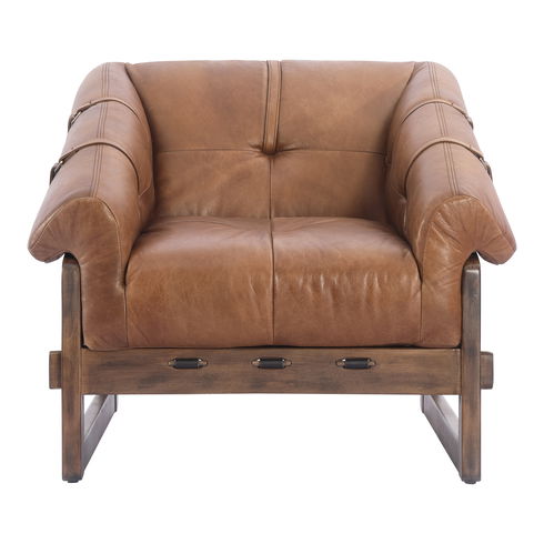 Bellos Accent Chair Open Road Brown