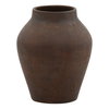 Faustus Vase Brown Medium, Decor by Dovetail, 11" width x 13.4" height x 11" diameter x 11" depth thumbnail 1