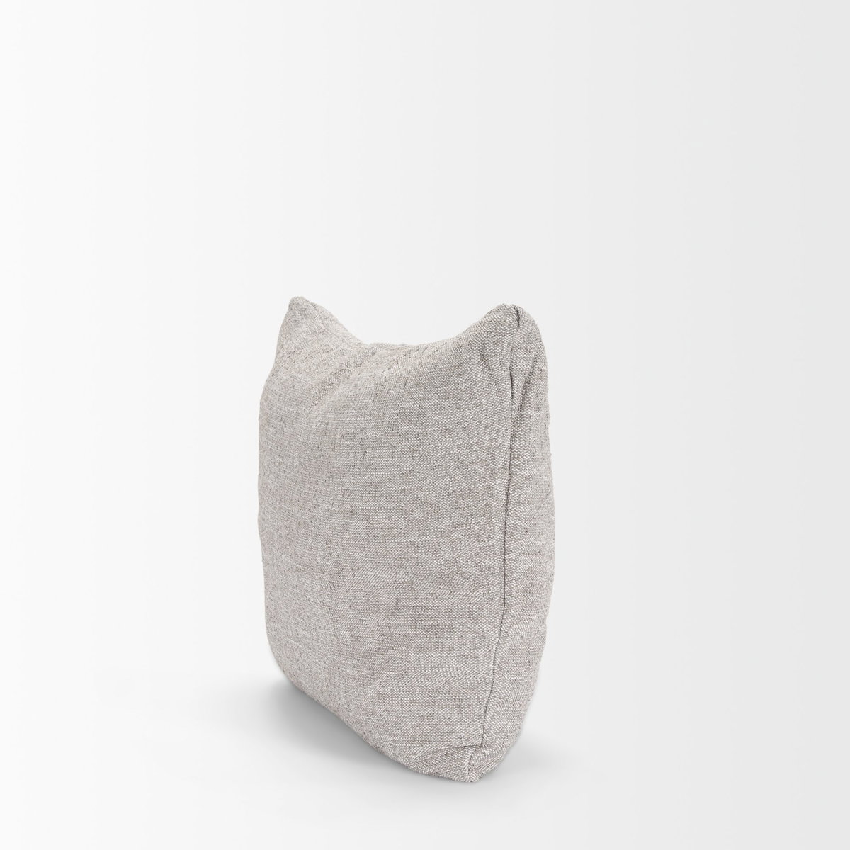 Halston Arm Pillow Light Gray Performance Fabric, Sectional Sofa by Mercana, 18.11" length x 0.39" width x 27.55" height View 8