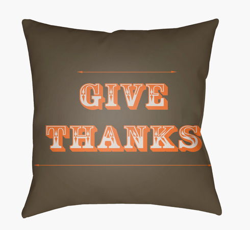 Thanks Accent Pillow