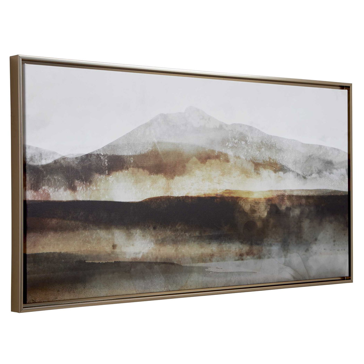 Splash Of Land Framed Canvas, Art by Uttermost, 49.5" width x 25.5" height x 2" depth View 4