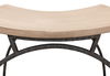 Britton Bench, Seating by Sarreid, 26" length x 18" width x 20" height thumbnail 12