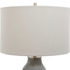 Monacan Gray Textured Table Lamp, by Uttermost, 16" width x 25.5" height x 16" depth thumbnail 6